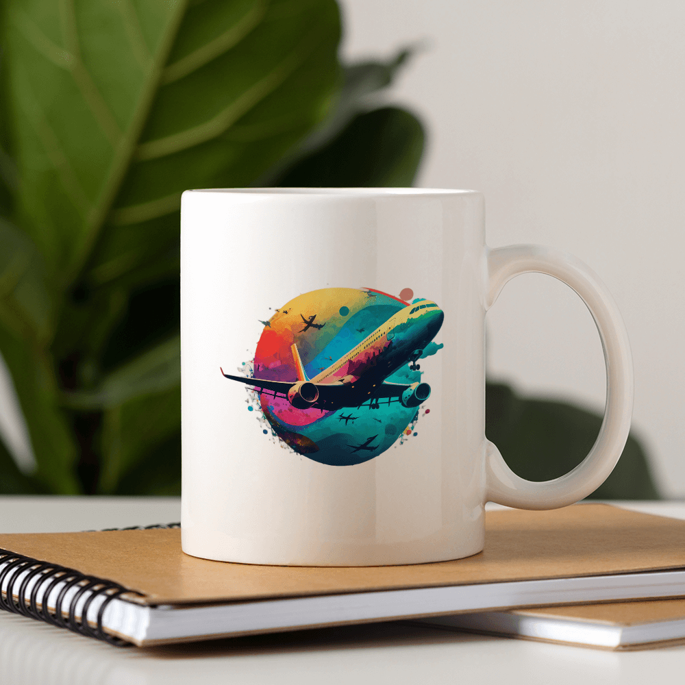 Neon Plane Design - HeatPressNation