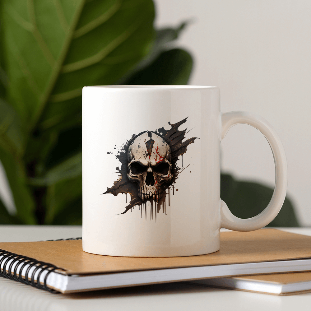 Skull Grunge Design - HeatPressNation