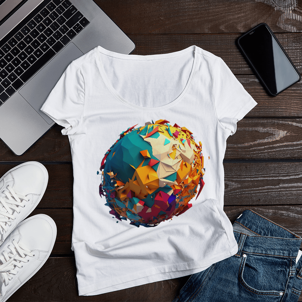 Colorful Orb Sphere Design - HeatPressNation