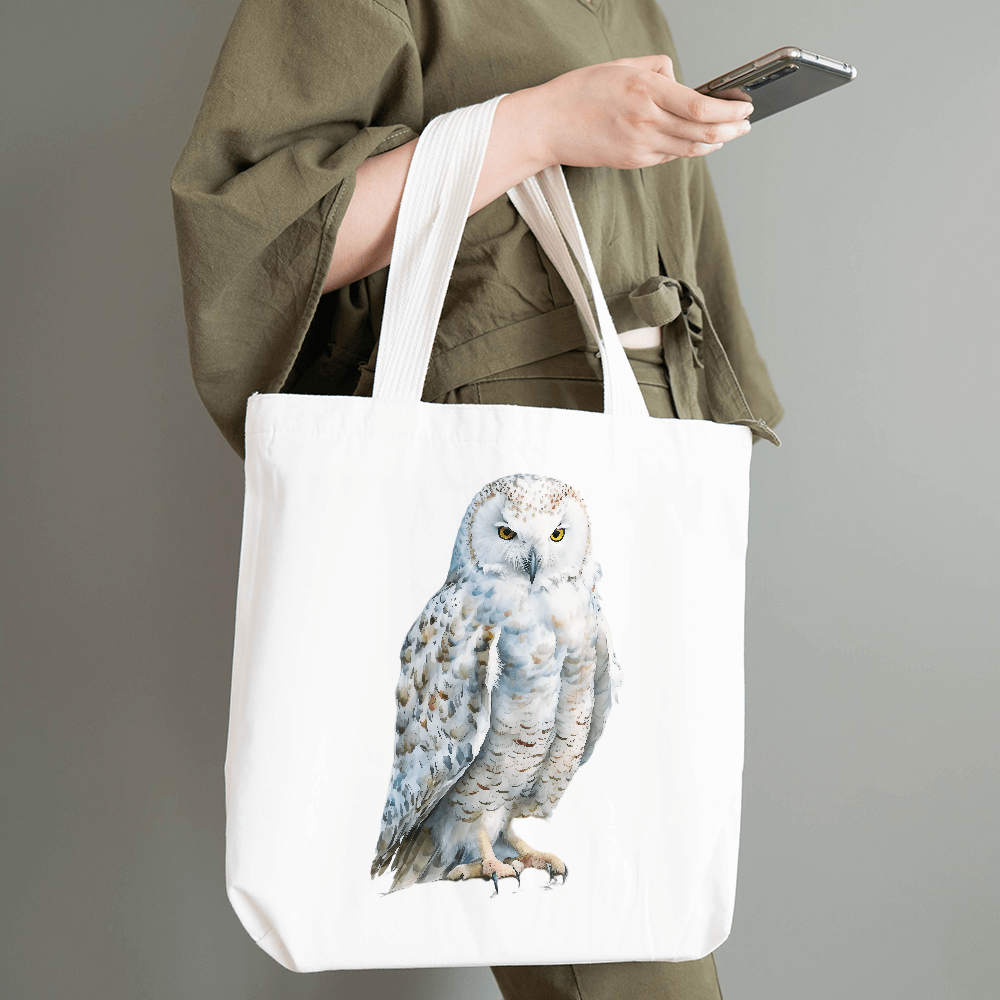 White Owl Front Design - HeatPressNation