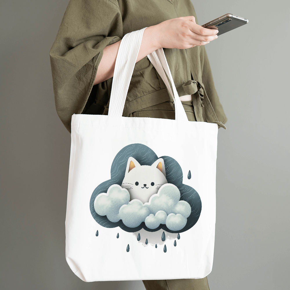 Cat in Clouds Design - HeatPressNation