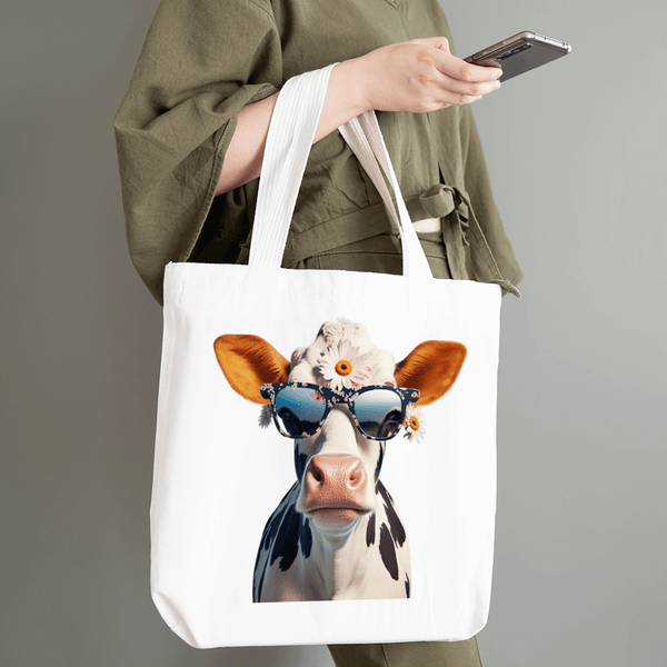 Cow with Glasses Design