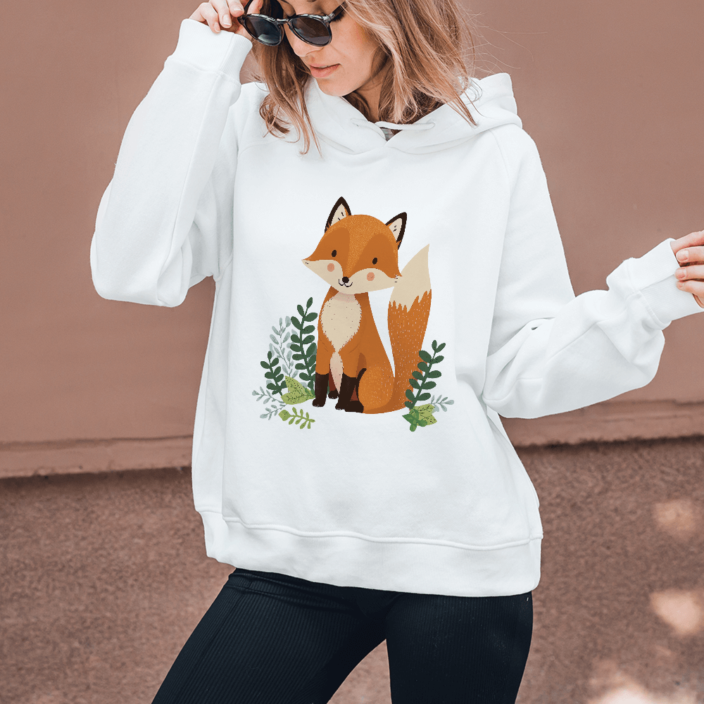 Forest Fox Cartoon Design - HeatPressNation