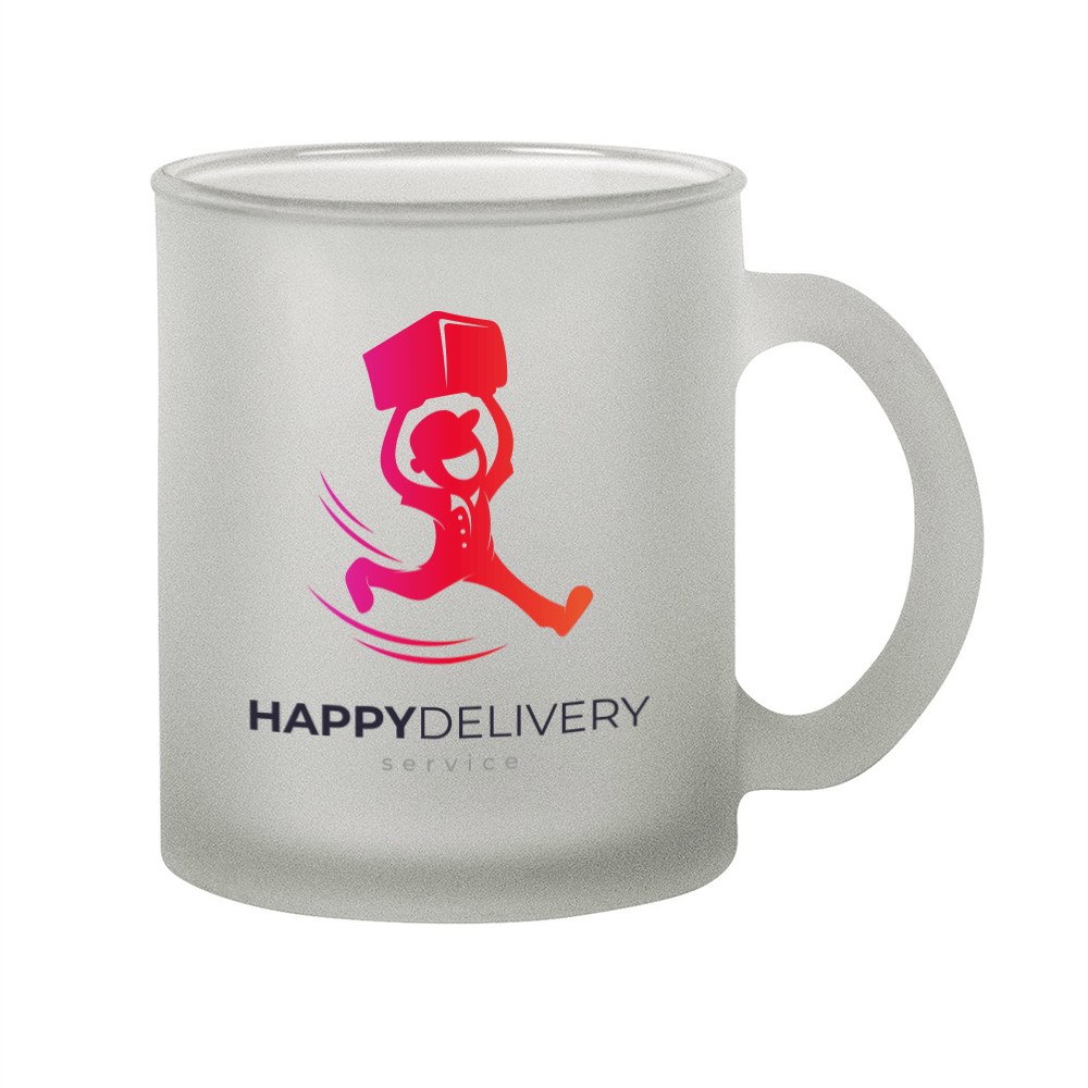 HPN ORCA Premium 10 oz. Sublimation Frosted Glass Mug - 36 per Case - HeatPressNation