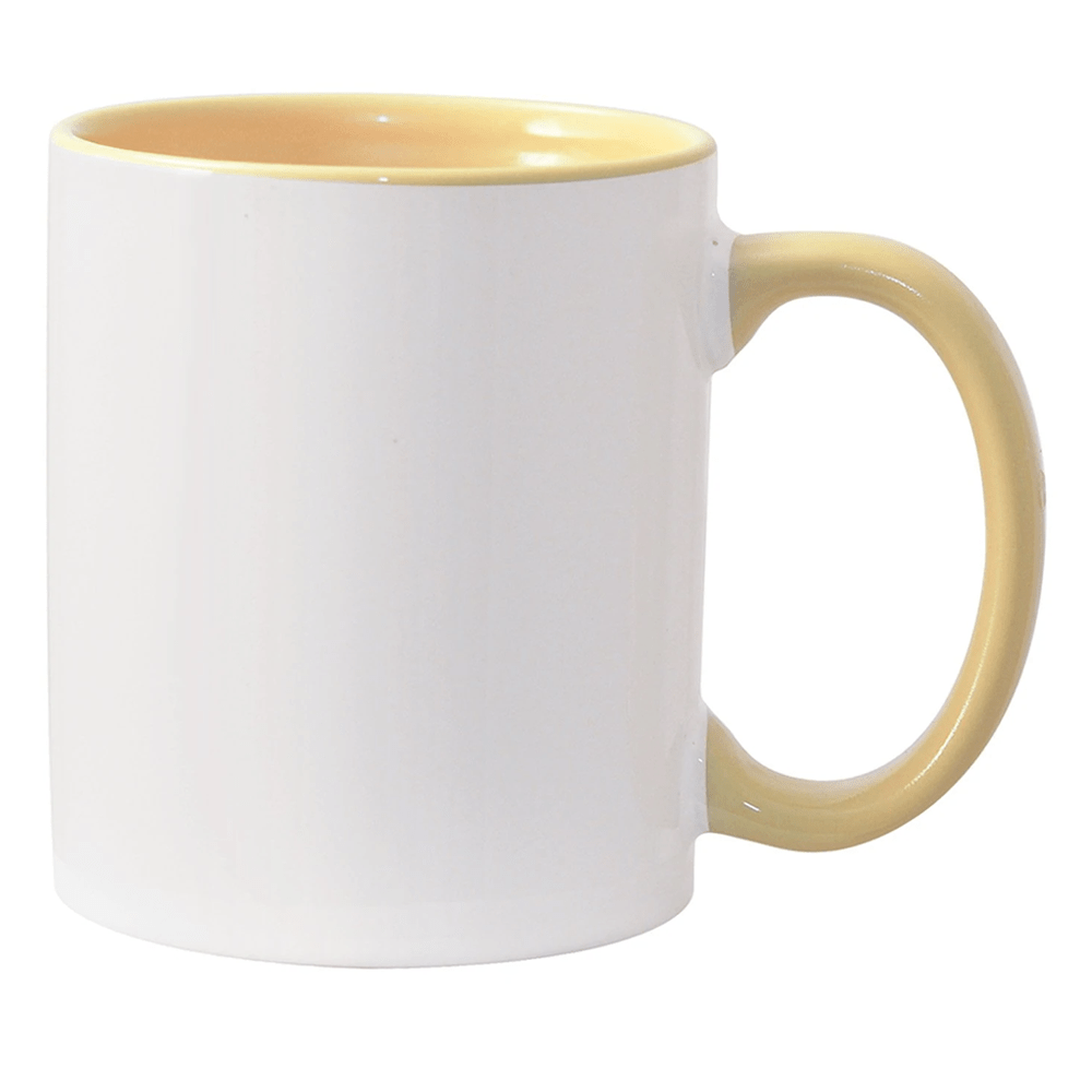 HPN ORCA Premium 11 oz. Inner + Handle Sublimation Ceramic Mug - 36 per Case - HeatPressNation