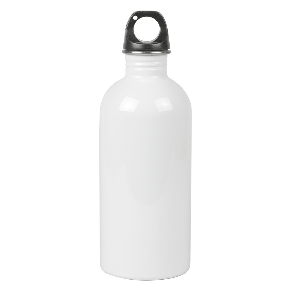 HPN SubliCraft 20 oz. Screw Top Stainless Steel Sublimation Water Bottle - 48 per Case - HeatPressNation