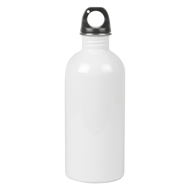 HPN SubliCraft 20 oz. Screw Top Stainless Steel Sublimation Water Bottle - 48 per Case - HeatPressNation