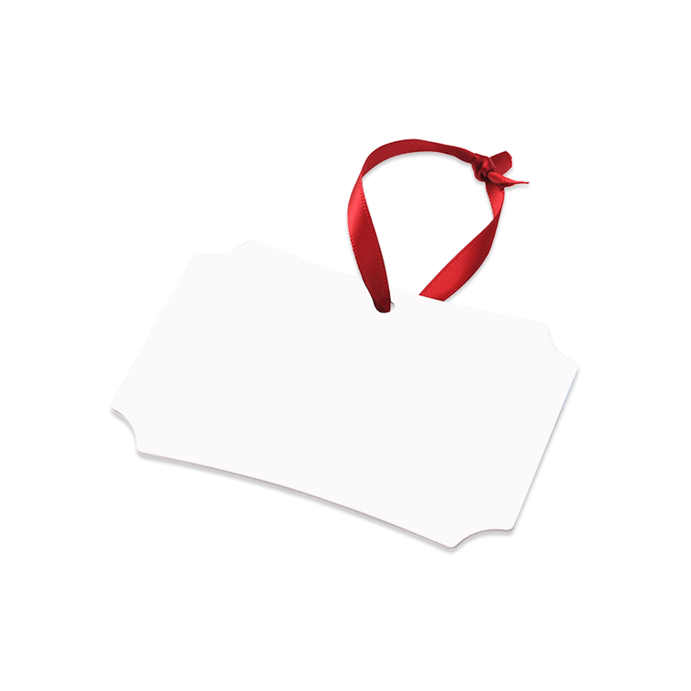 Unisub 3.95" x 2.74" Berlin Sublimation Aluminum Ornament - HeatPressNation