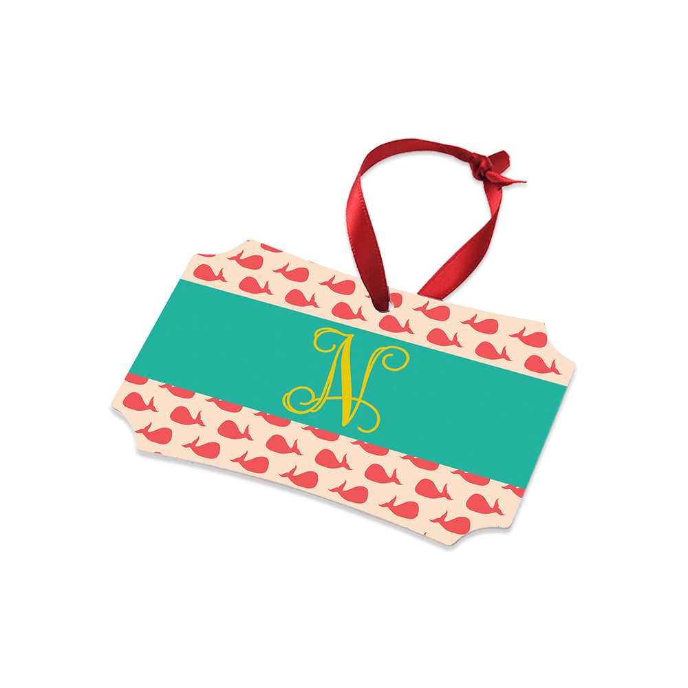 Unisub 3.95" x 2.74" Berlin Sublimation Aluminum Ornament - HeatPressNation