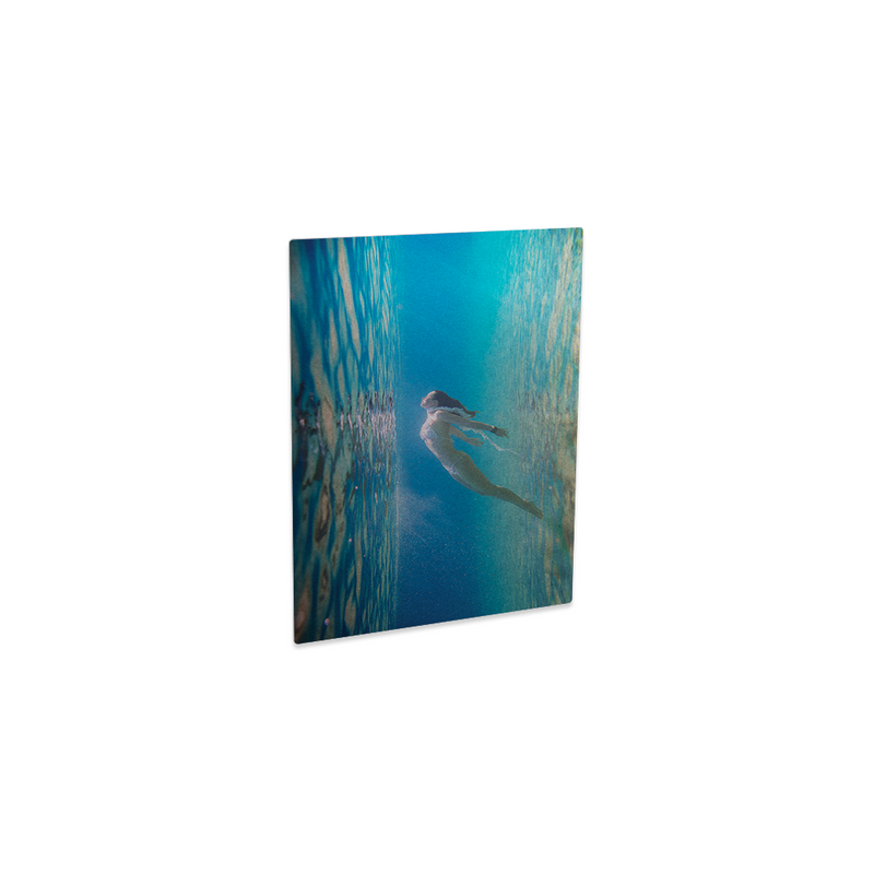 ChromaLuxe 4" x 6" Clear Gloss Sublimation Aluminum Photo Panel - 5 Pack