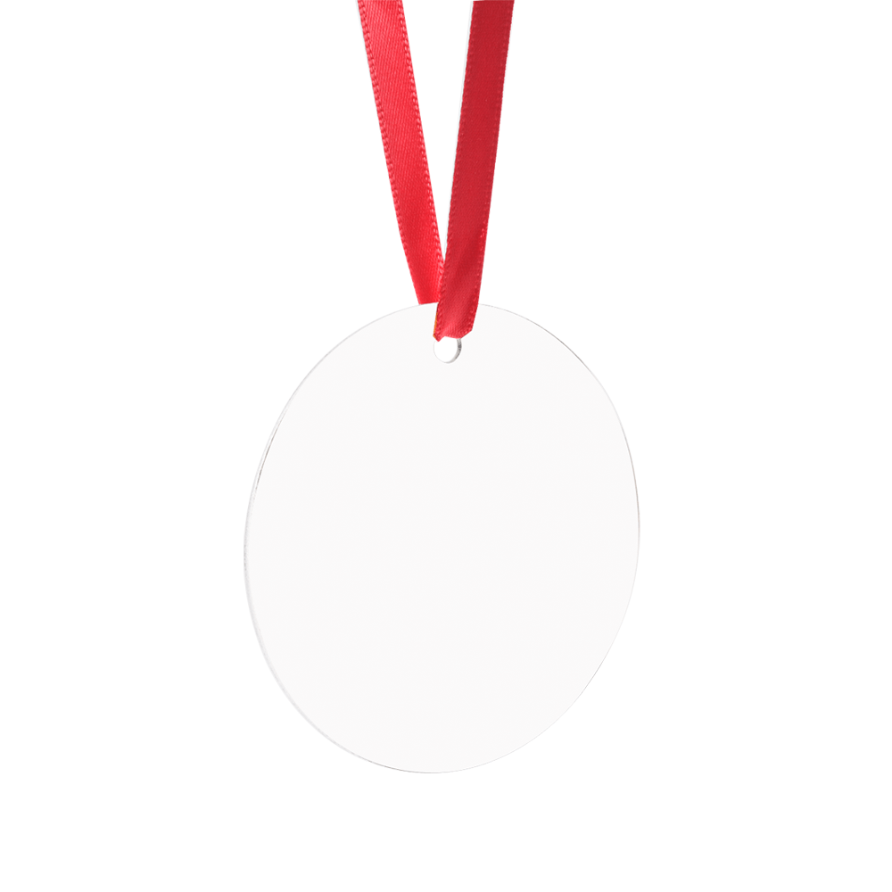 Unisub 2.75" Round Sublimation Aluminum Ornament - HeatPressNation