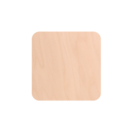 Unisub 2.25" x 2.25" Square Sublimation Maple Magnet - HeatPressNation
