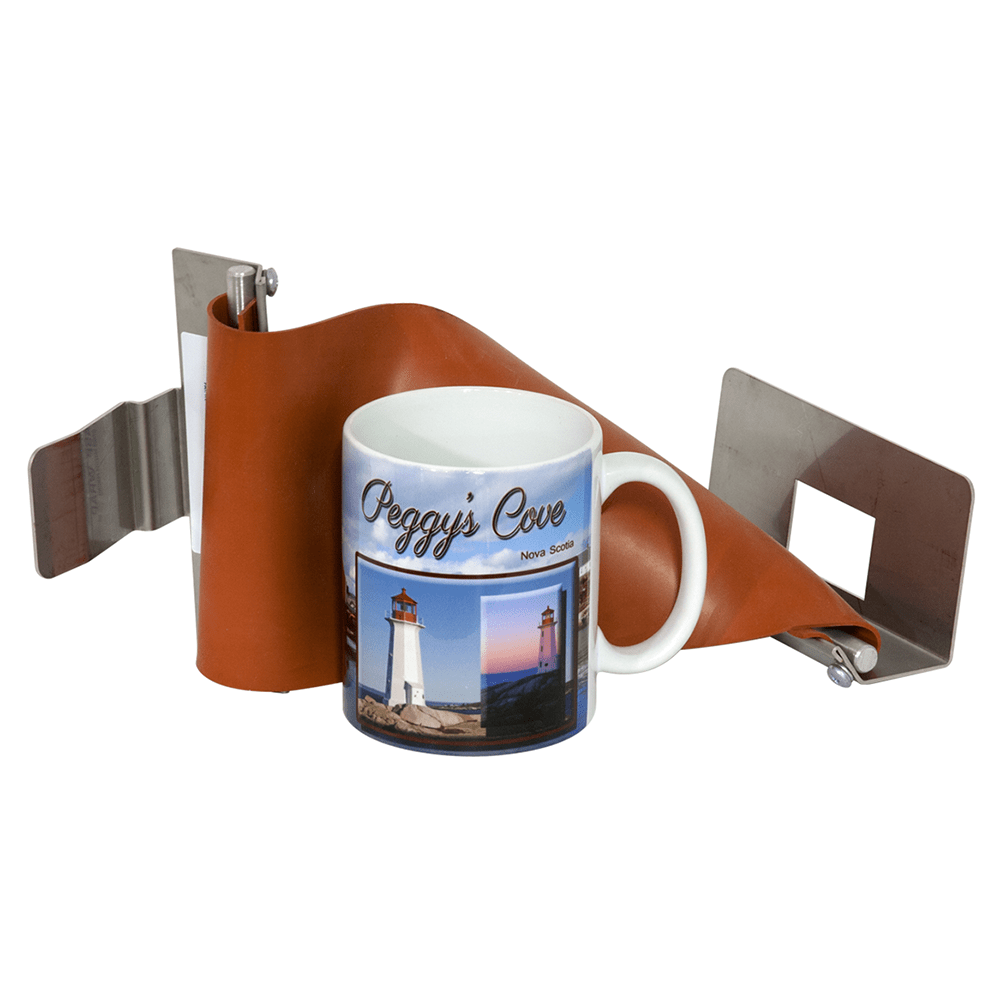 HIX 4" Straight Wall Sublimation Oven Mug Wrap for 11 oz., 15 oz., and 14 oz. Travel Mugs - HeatPressNation