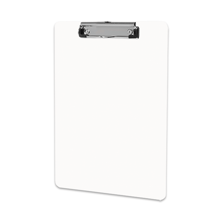 Unisub 9" x 15.5" Sublimation MDF Hardboard Clipboard with Flat Clip - HeatPressNation