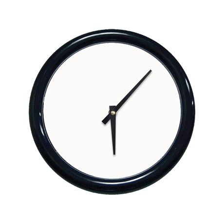 Unisub 8.125" Round Sublimation Aluminum Clock Kit with Lens - HeatPressNation