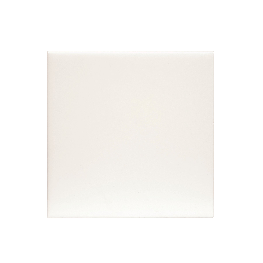 HPN SubliCraft 6" x 6" White Matte Sublimation Ceramic Tile - 36 per Case - HeatPressNation