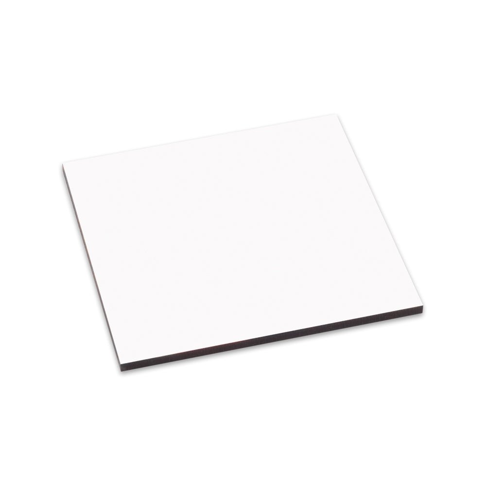 Unisub 6" x 6" Square Mantle Clock Sublimation Hardboard Tile Insert - HeatPressNation