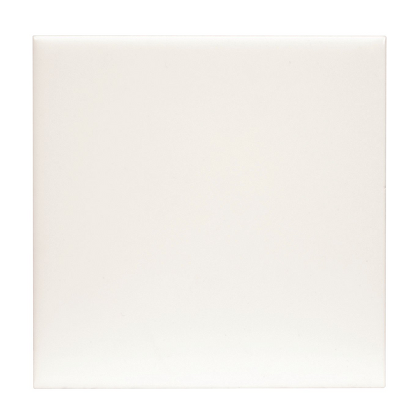 HPN SubliCraft 8" x 8" White Matte Sublimation Ceramic Tile - 36 per Case