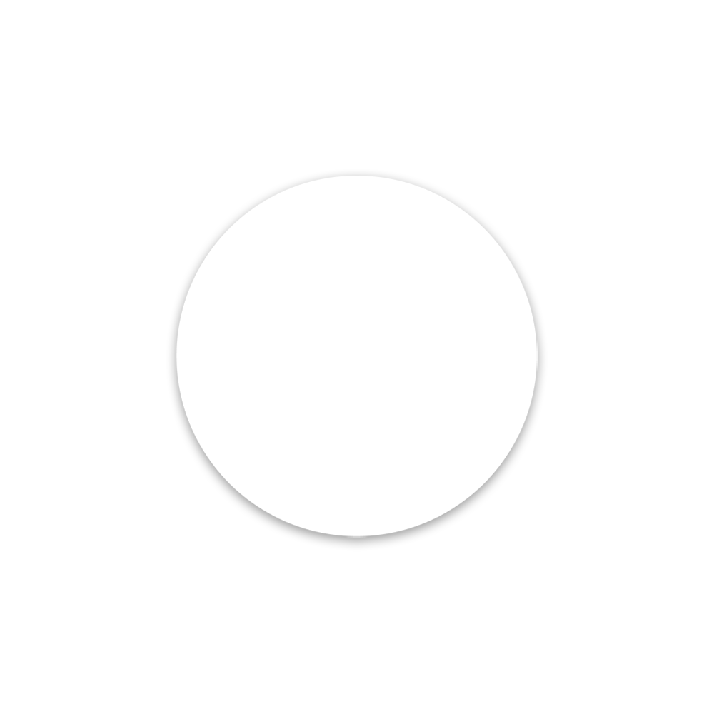 Unisub 3.75" Round Sublimation Hardboard Coaster with Cork Back - HeatPressNation