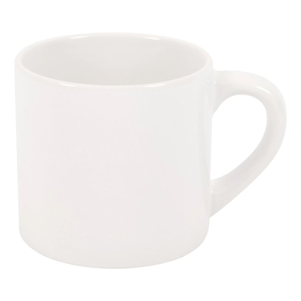 HPN ORCA Premium 6 oz. C - Handle Sublimation Ceramic Mug - 48 per Case - HeatPressNation