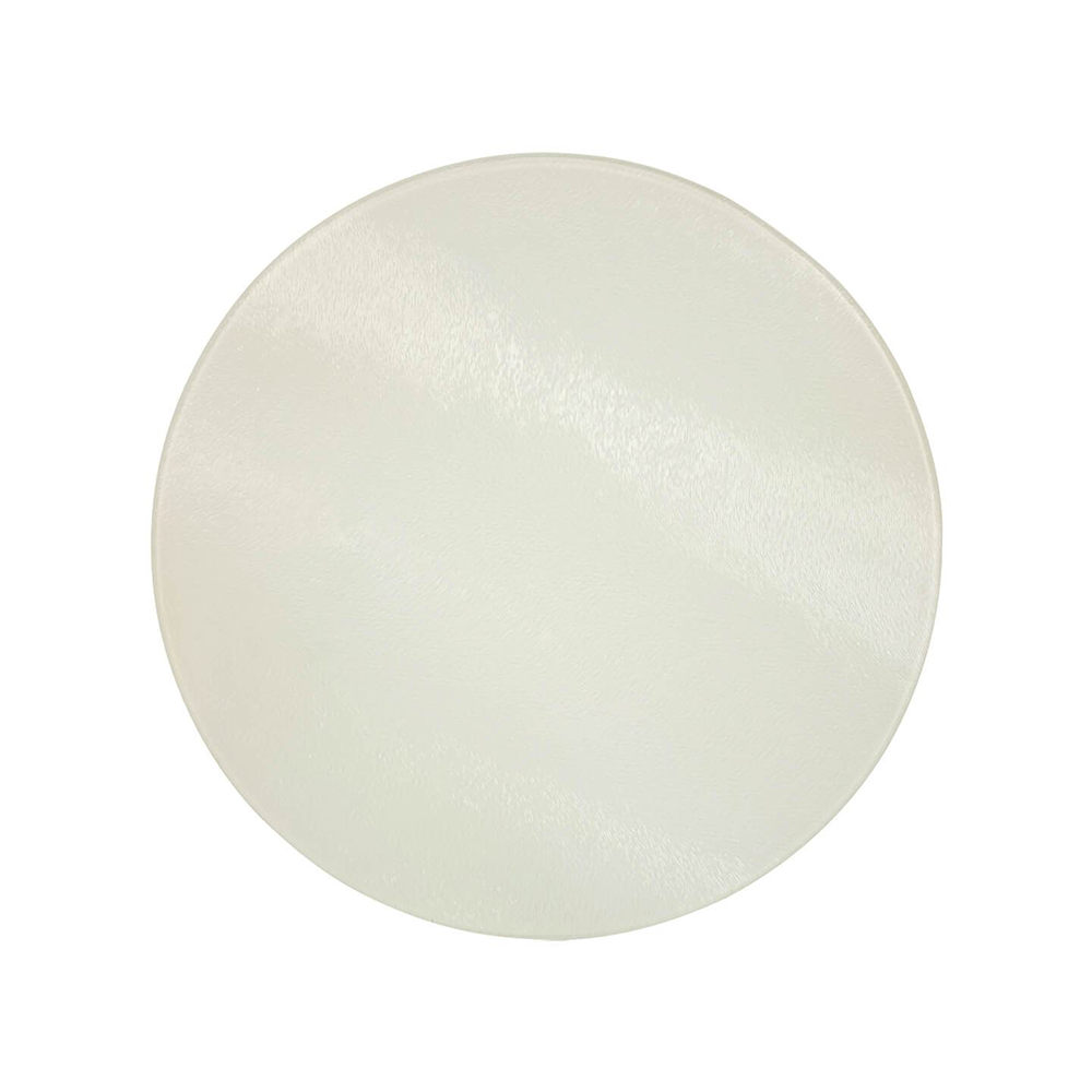 HPN SubliCraft 12" Diameter Sublimation Glass Cutting Board - 24 per Case - HeatPressNation