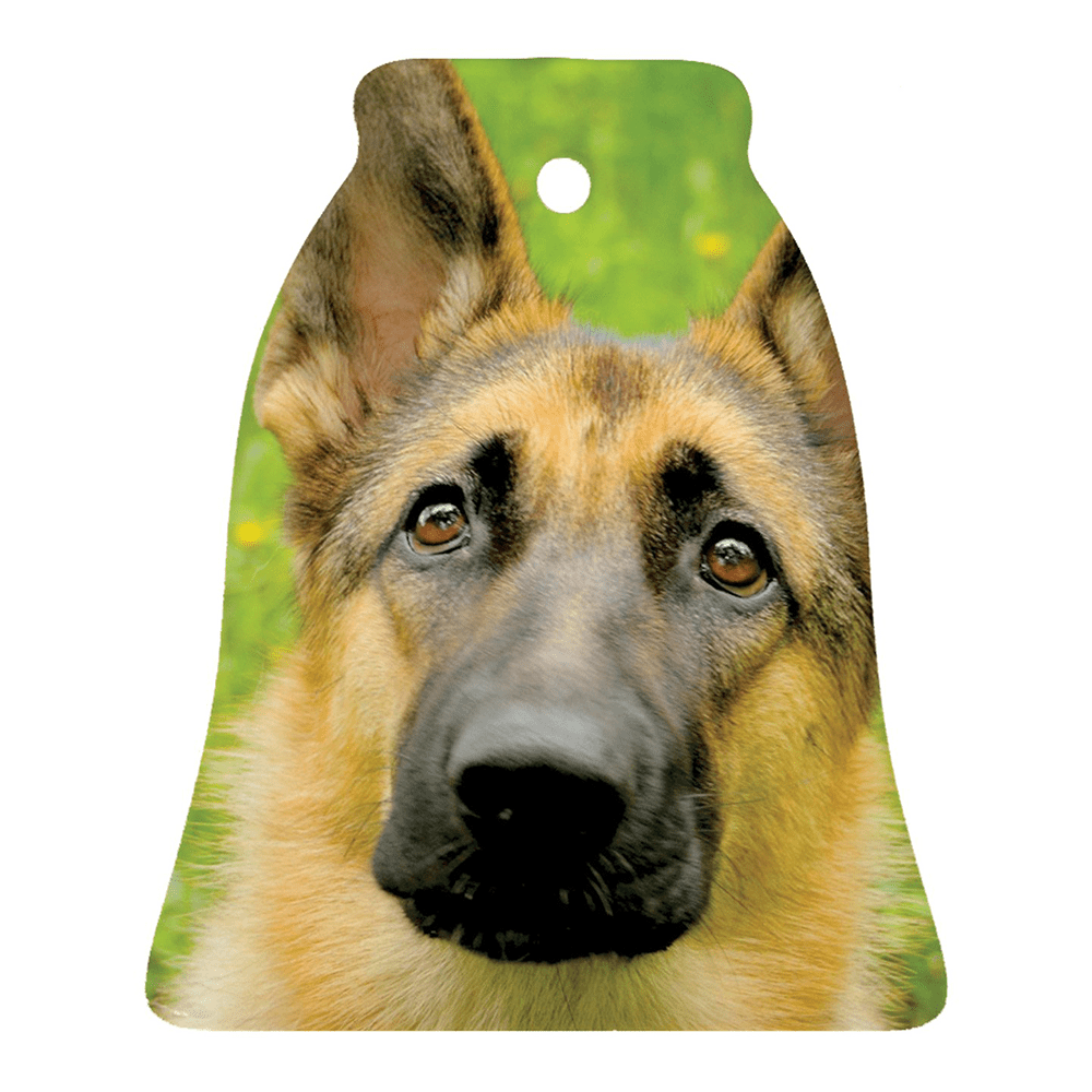 HPN SubliCraft 3" Bell Sublimation Ceramic Ornament with Hole - 100 per Case - HeatPressNation