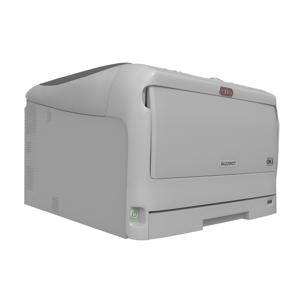Crio 8432WDT White Toner Laser DTF Printer with RIP Software & Remote Support Tablet - HeatPressNation