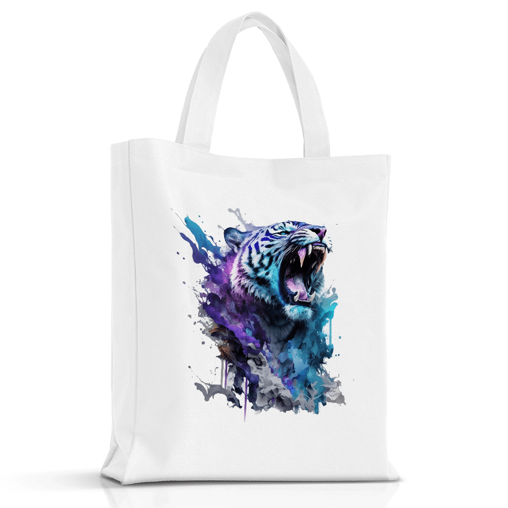 Colorful Roaring Tiger Design - HeatPressNation
