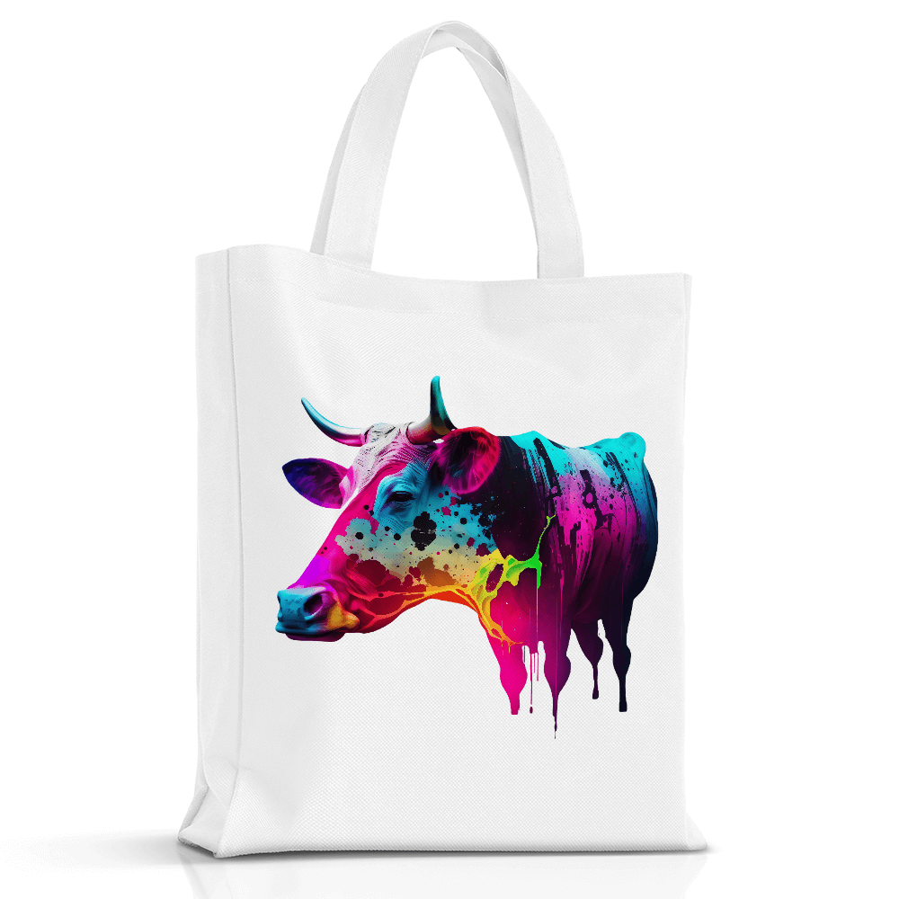 Spaltter Colorful Cow Design - HeatPressNation