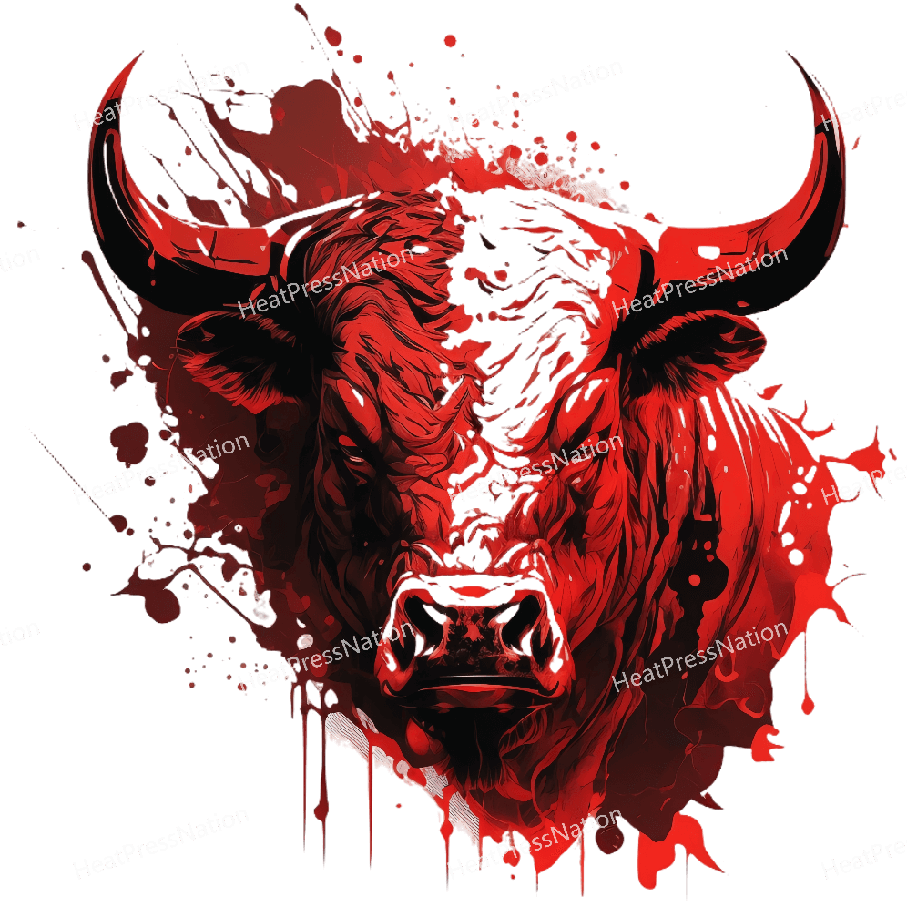 Detailed Red Bull Design - HeatPressNation