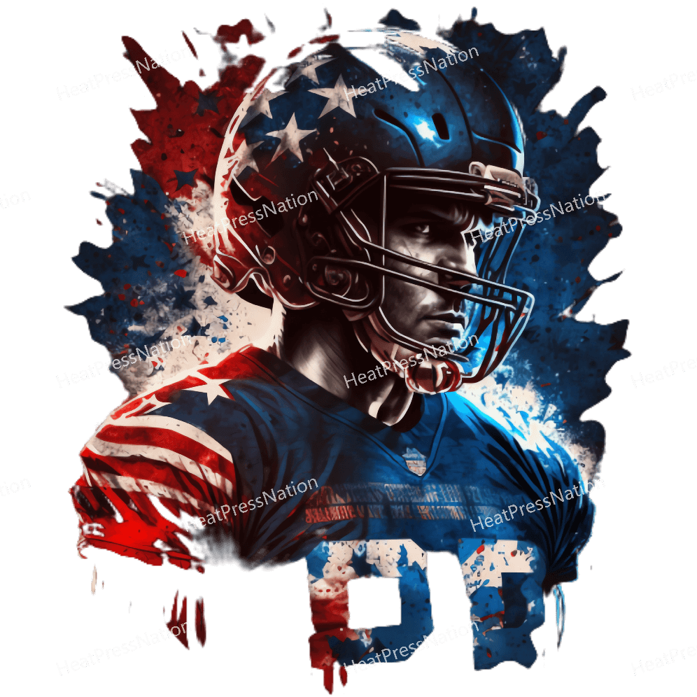 Football Splatter Design - HeatPressNation