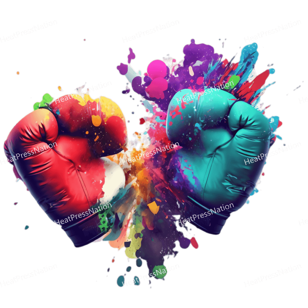 Boxing Gloves Design - HeatPressNation