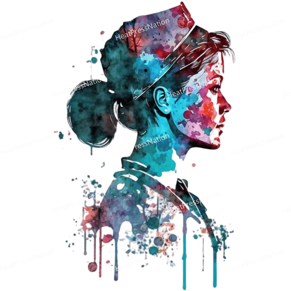 Splatter Girl Design - HeatPressNation