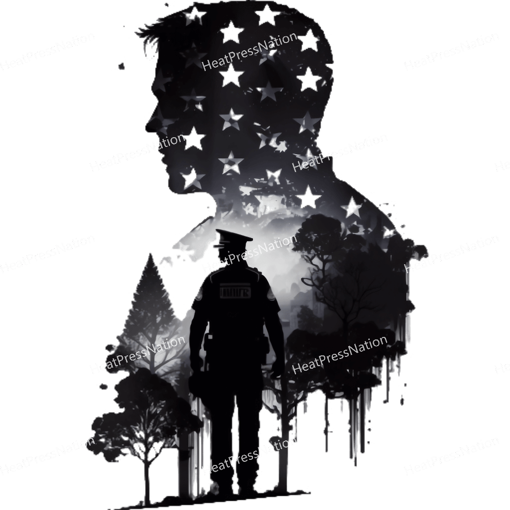 Officer Forest Design - HeatPressNation