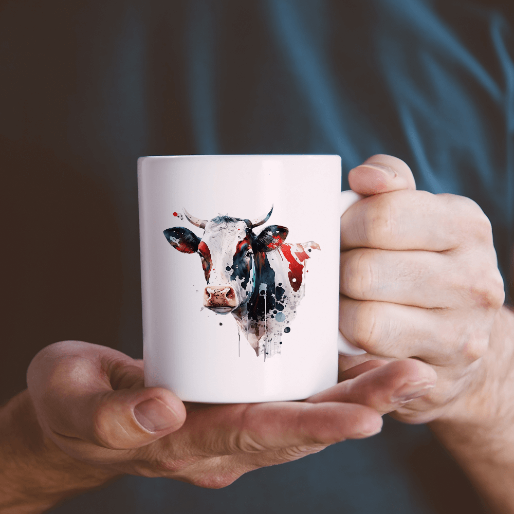 Splatter Cow Design - HeatPressNation