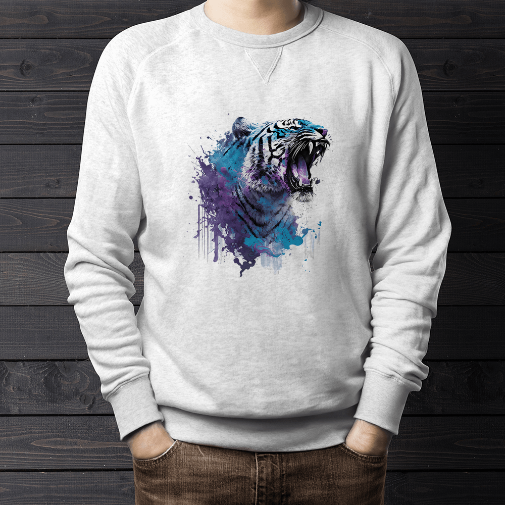 Colorful Tiger Design - HeatPressNation