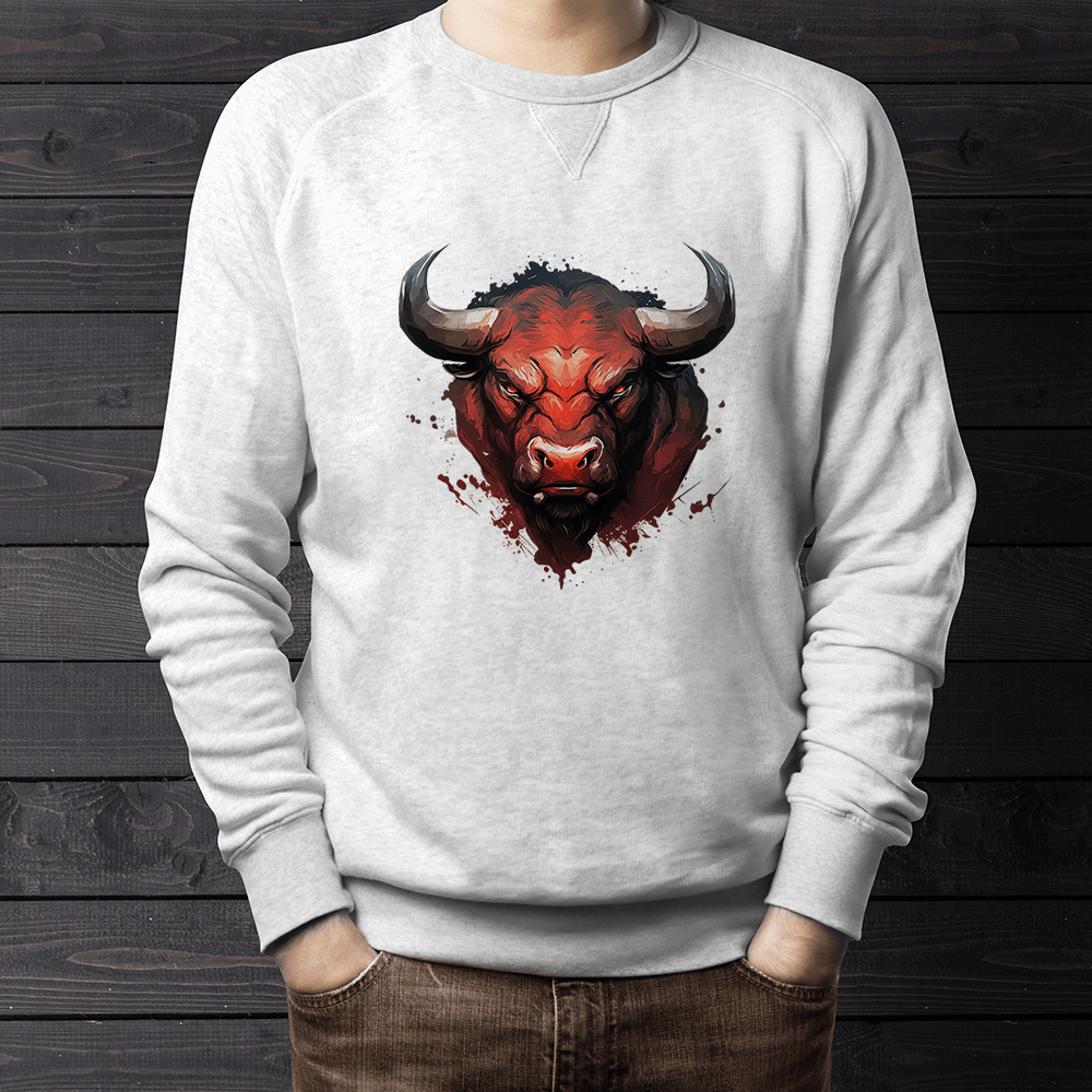 Facing Front Red Bull Design - HeatPressNation