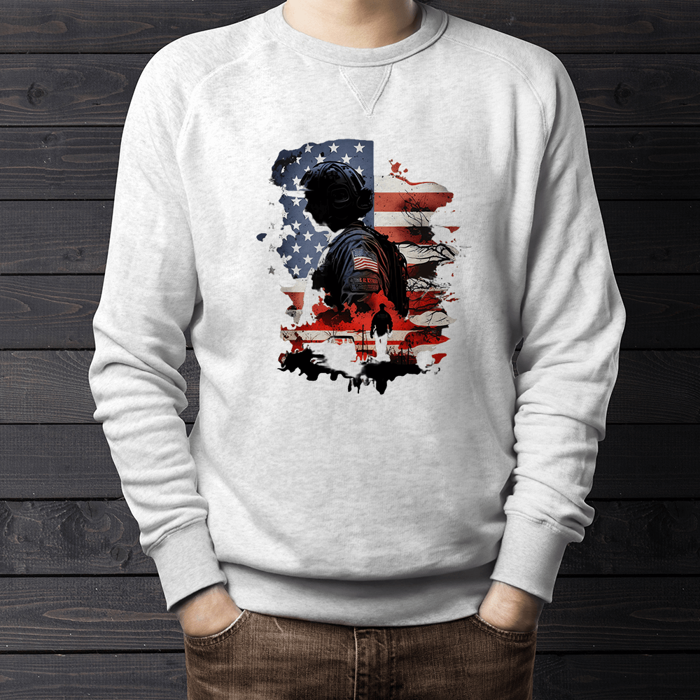 American Soldier Design - HeatPressNation