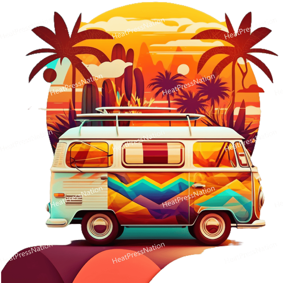 Sunset Van Design - HeatPressNation