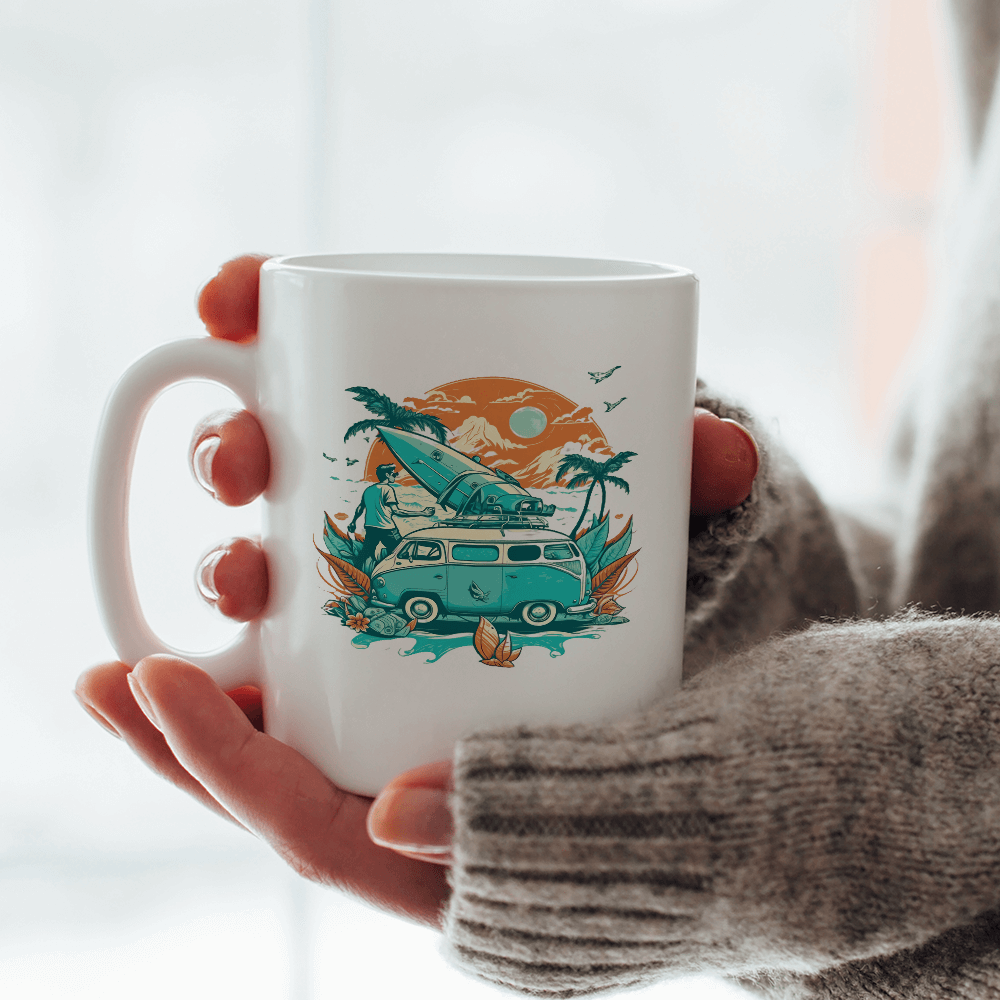 Surf Van Design - HeatPressNation