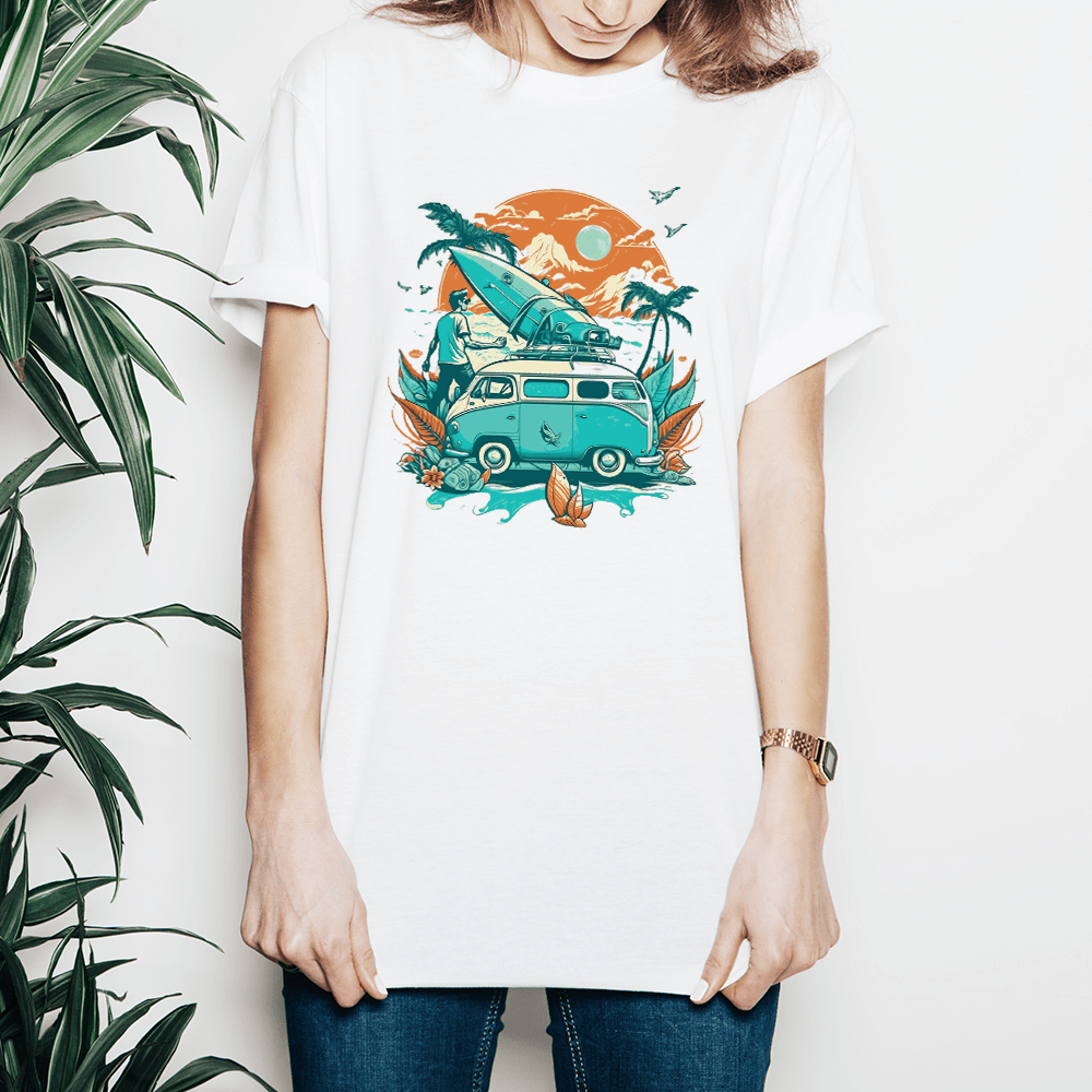 Surf Van Design - HeatPressNation