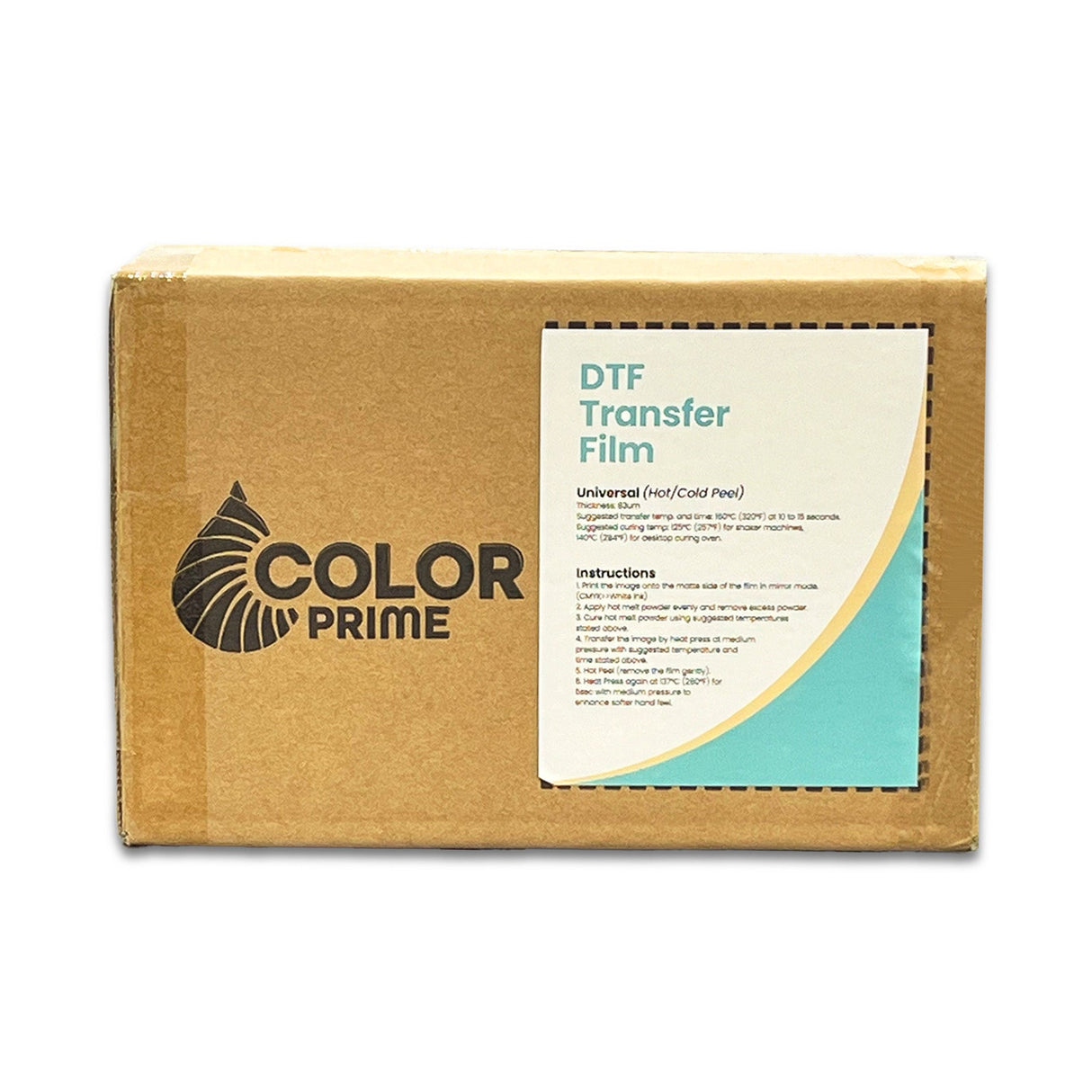 DTF Station Color Prime Universal Peel DTF Film Rolls - HeatPressNation