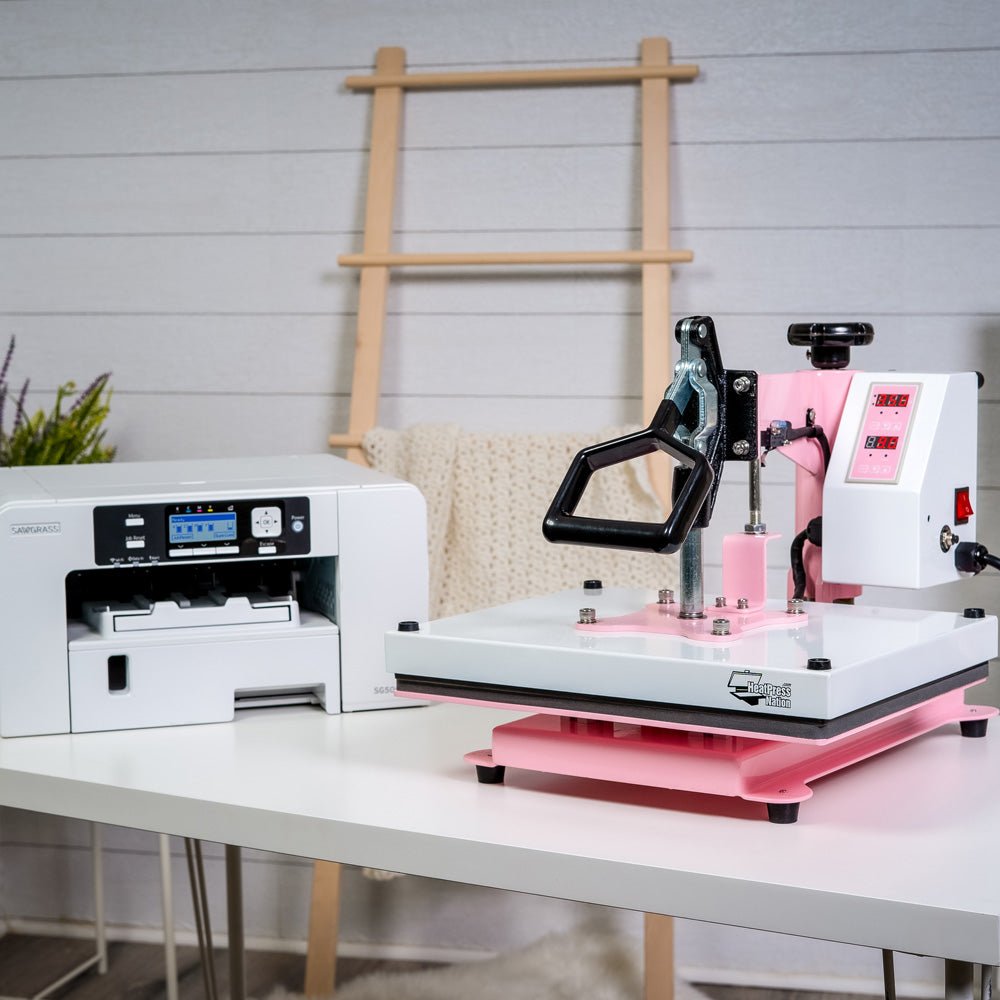 HPN CraftPro 12" x 15" Swing Away Crafting Transfer Machine : Pink - HeatPressNation