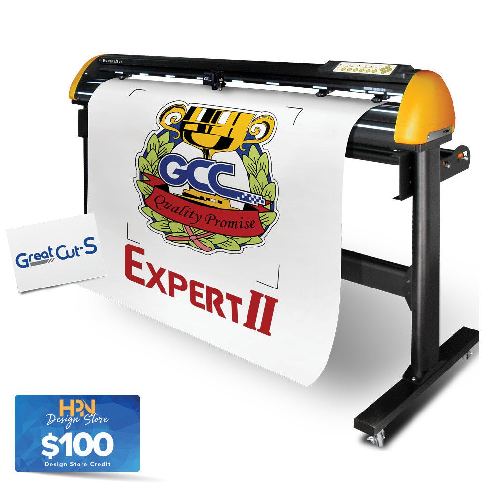 GCC Expert II 52 LX Vinyl Cutter Plotter - HeatPressNation