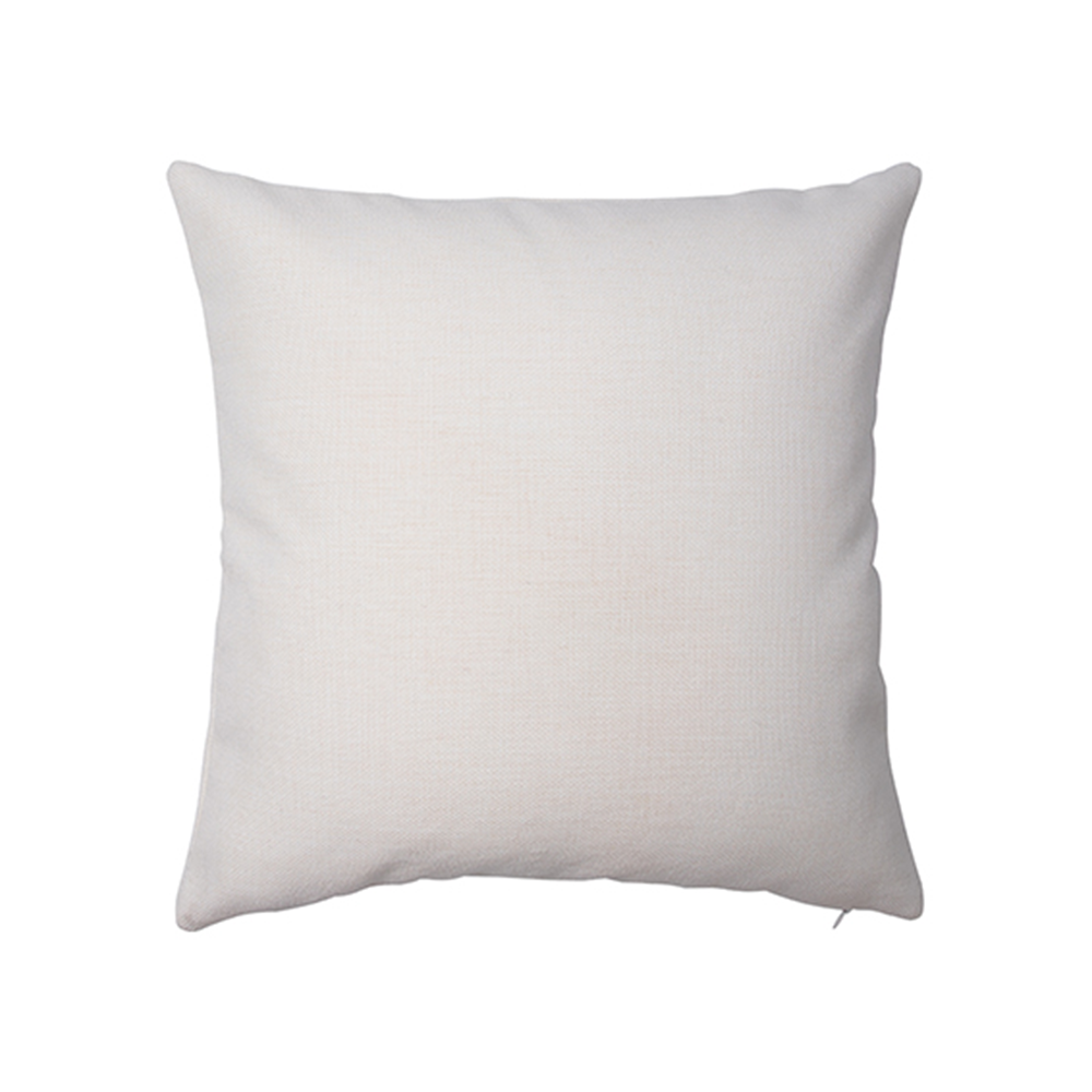14x14 Polyester Linen Sublimation Pillow Cover Blanks Plain Burlap Far –  Partner Textiles