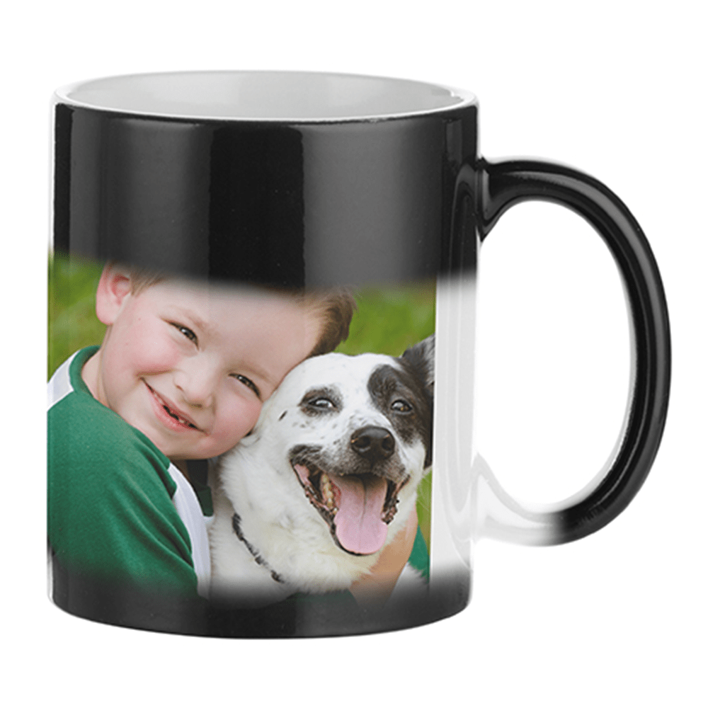 HPN SubliCraft 11 oz. Glossy Color Changing Sublimation Ceramic Mug - 12 per case - HeatPressNation