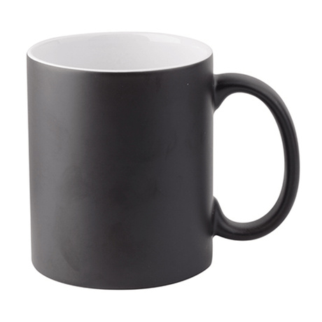 HPN SubliCraft 11 oz. Matte Color Changing Sublimation Ceramic Mug - 36 per case - HeatPressNation