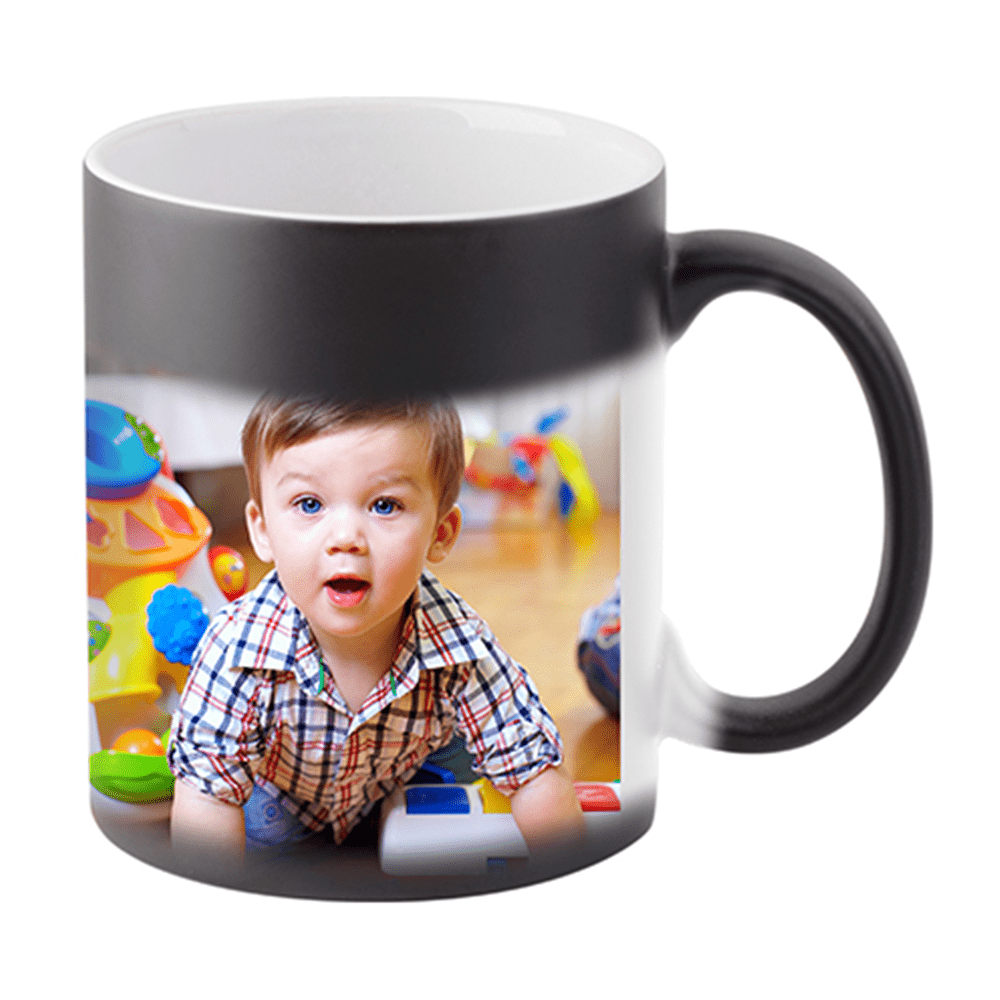 HPN SubliCraft 11 oz. Matte Color Changing Sublimation Ceramic Mug - 12 per case - HeatPressNation