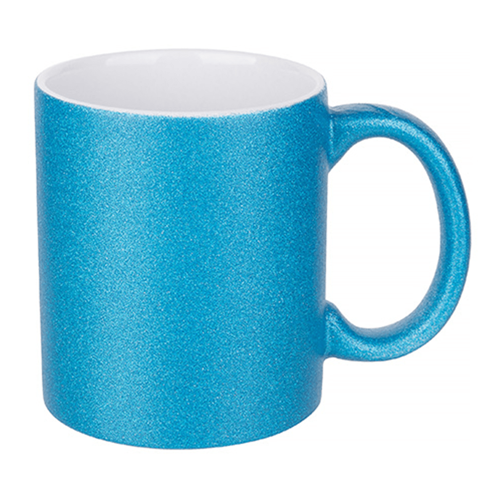 HPN SubliCraft 11 oz. Glitter Sublimation Ceramic Mug - 36 per case - HeatPressNation