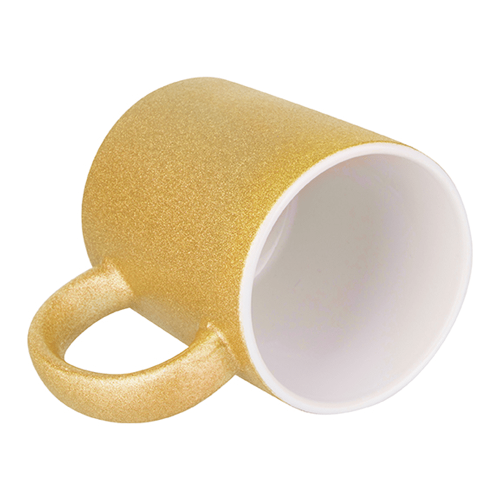 HPN SubliCraft 11 oz. Glitter Sublimation Ceramic Mug - 36 per case - HeatPressNation